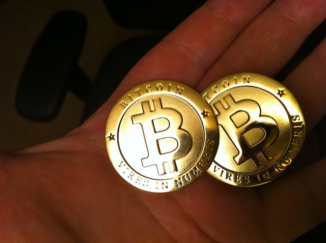 Physical bitcoins - Photo Credit: http://www.flickr.com/photos/zcopley/5914558006/
